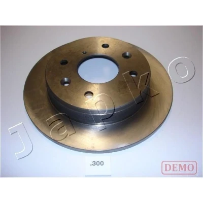 Imagem de JAPKO 61300C Disco de travão Eixo traseiro 253,8 10,1 4 66 cheio pintado
