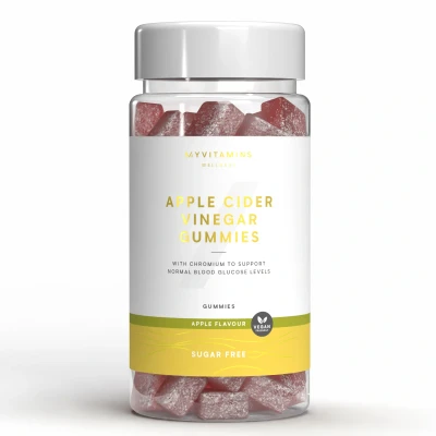 Imagem de Gomas de Vinagre Sidra 60gummies Sugar Free Apple
