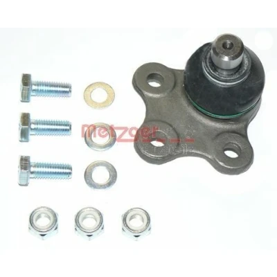 Imagem de METZGER 57012218 Rótula de suspensão Eixo dianteiro, lado direito, esquerdo, em baixo com material montagem KIT +