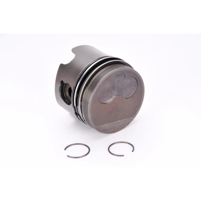Imagem de NÜRAL 87 109807 10 Pistão 77 com suporte de segmentos, para biela trapezoidal VOLKSWAGEN: GOLF 2