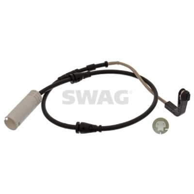 Imagem de SWAG 20 94 4356 Sensor de Desgaste Pastilha Freio Eixo dianteiro, lado direito BMW: 3 Sedan, Coupe, Cabrio
