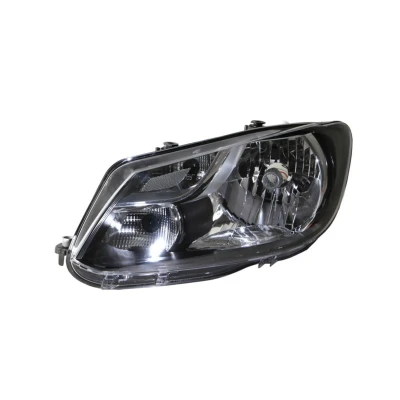 Imagem de TYC 20 12474 05 2 Farol Principal esquerda H4, P21/5W com luz de circulação diurna para pela direita motor elétrico VOLKSWAGEN: Caddy 3