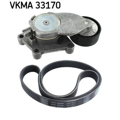 Imagem de SKF VKMA 33170 Jogo de correias trapezoidais estriadas CITROËN: Berlingo II Van, C4 I Grand Picasso