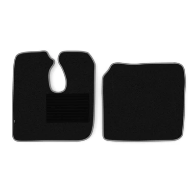 Imagem de F CORE MT07 GRAY Conjunto de tapete chão Têxtil à frente 2 cinzento