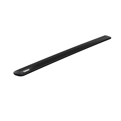 Imagem de 2 barras thule wingbar evo 150 em alumínio preto
