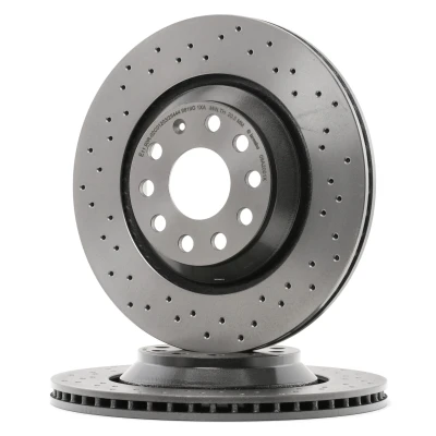 Imagem de BREMBO XTRA LINE 09.A200.1X Disco de travão 310 22 5 perfurado/ventilado revestido alto carbono com parafusos VOLKSWAGEN: Golf 7, Passat B7 Variant