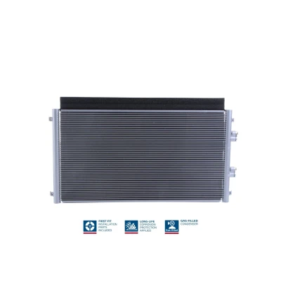 Imagem de NISSENS 941294 Condensador sem secador Alumínio 625 R 134a NISSAN: Leaf II