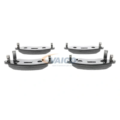 Imagem de VAICO V40 8033 Jogo de pastilhas para travão disco Q+, original equipment manufacturer quality Eixo dianteiro com avisador sonoro desgaste