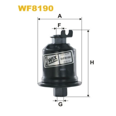 Imagem de Filtro combustível wix wf8190