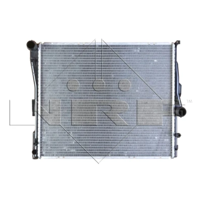 Imagem de NRF 53117 Radiador, arrefecimento do motor Alumínio 580 491 27 EASY FIT com componentes de montagem Aletas refrigeração soldadas