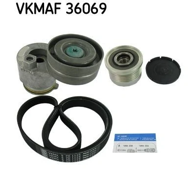 Imagem de SKF VKMAF 36069 Jogo de correias trapezoidais estriadas RENAULT: TRAFIC 2 Kasten, LAGUNA 2, Grandtour, VOLVO: V40 Carrinha