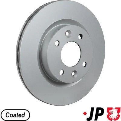 Imagem de JP GROUP 4363101900 Disco de travão Eixo dianteiro 259 20,7 4 interior ventilado revestido RENAULT: CLIO 2, Kangoo I Express, MEGANE 1