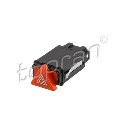 Imagem de TOPRAN 114 258 Interruptor piscas de emergência 10 rectangular Tablier com relé integrado AUDI: A3 Hatchback