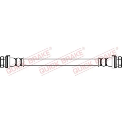 Imagem de QUICK BRAKE 25.034 Mangueira de Travão 333mm M10x1 com rosca interior NISSAN: Almera II Hatchback