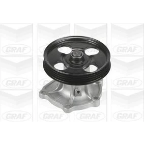 Imagem de GRAF PA718 Bomba de água com junta mecânico Chapa aço 100 para accionamento da correia trapezoidal estriada TOYOTA: Corolla VI Compact