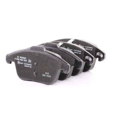 Imagem de BOSCH 0 986 494 324 Jogo de pastilhas para travão disco Baixo teor metálico com chapa anti ruído, grampo do êmbolo CITROËN: C4 I Grand Picasso