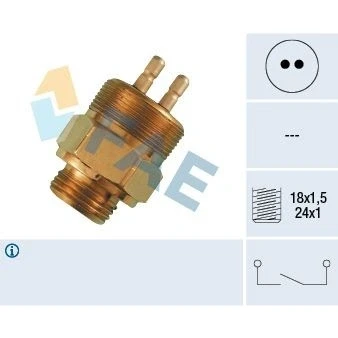 Imagem de EPS 1.860.128 Interruptor, luz de marcha atrás Made in Italy OE Equivalent