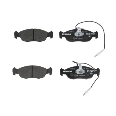 Imagem de FERODO RACING FDS876 Jogo de pastilhas para travão disco PEUGEOT: 106 II Hatchback, 306 I CITROËN: Saxo Hatchback