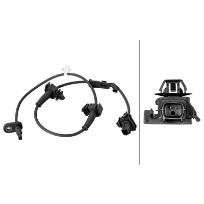 Imagem de HELLA 6PU 358 219 091 Sensor de ABS com grampo Hall 2 740