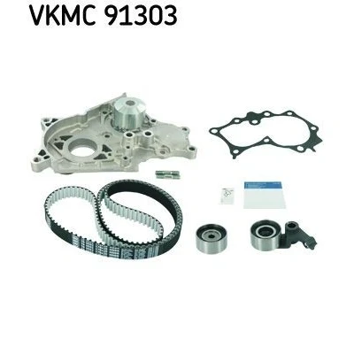 Imagem de SKF VKMC 91303 Bomba de Água + Kit Correia Distribuição com juntas perno roscado 178 TOYOTA: Corolla VIII Liftback, RAV4 II SUV