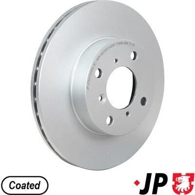 Imagem de JP GROUP 4763100800 Disco de travão Eixo dianteiro 246 20 4 ventilado revestido SUZUKI: Liana Sedan, Hatchback, Baleno I Carrinha