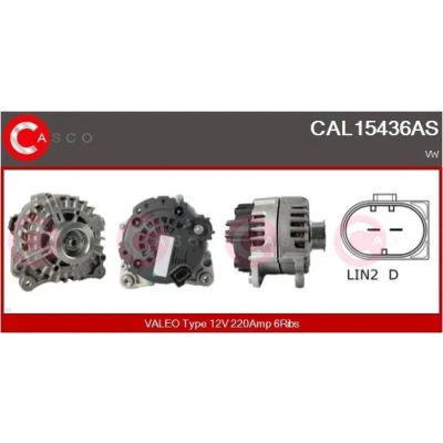 Imagem de CASCO CAL10222AS Alternador 12V 115A