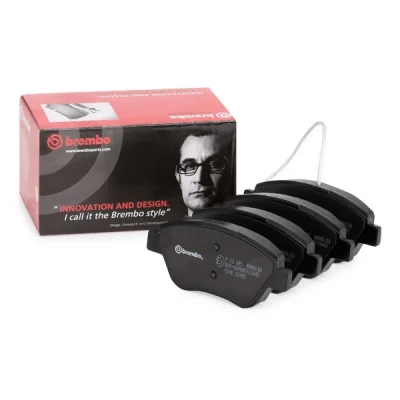 Imagem de BREMBO P 23 085 Jogo de pastilhas para travão disco incl. contacto aviso desgaste com parafusos pinça acessórios