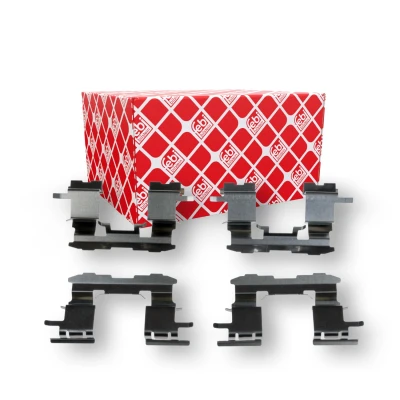 Imagem de FEBI BILSTEIN 182755 Kit de acessórios, pastilhas travão Eixo dianteiro TOYOTA: Corolla IX Hatchback, Yaris I Prius II Liftback