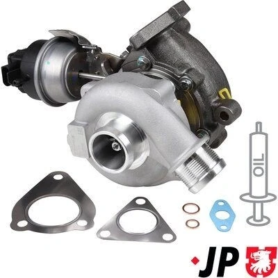 Imagem de JP GROUP 1117405700 Turbocompressor accionado pelos gases de escape incl. Kit juntas