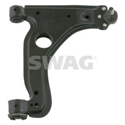 Imagem de SWAG 40 92 7074 Braço de suspensão com chumaceira Eixo dianteiro, lado direito, em baixo transversal Chapa aço OPEL: Astra H Hatchback