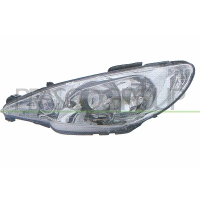 Imagem de PRASCO PG0094904 Farol Principal esquerda H7/H7 sem motor de regulação do alcance dos faróis PEUGEOT: 206 Hatchback, Van, SW