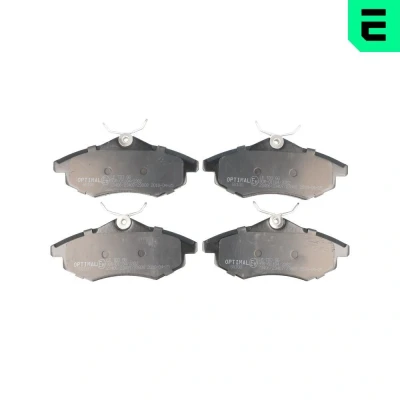 Imagem de OPTIMAL BP 88100 Jogo de pastilhas para travão disco Eixo dianteiro não preparado indicador aviso desgaste CITROËN: C2 Hatchback