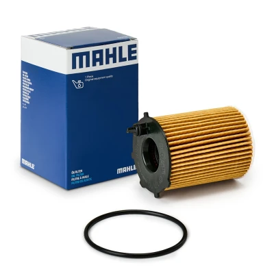 Imagem de MAHLE ORIGINAL OX 171/16D Filtro de óleo Cartucho filtrante FIAT: 500 Hatchback, Punto III Panda ALFA ROMEO: MiTo