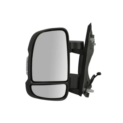 Imagem de espelho retrovisor Blic 5402 04 9291922P esquerda preto manual Braço do curto, com grande angular, convexo FIAT: Ducato III Van