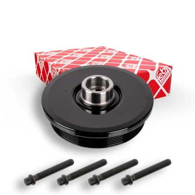 Imagem de FEBI BILSTEIN 171923 Polia da cambota 6 PK 167 5 com parafusos, para BMW: 1 Hatchback, Touring, X1