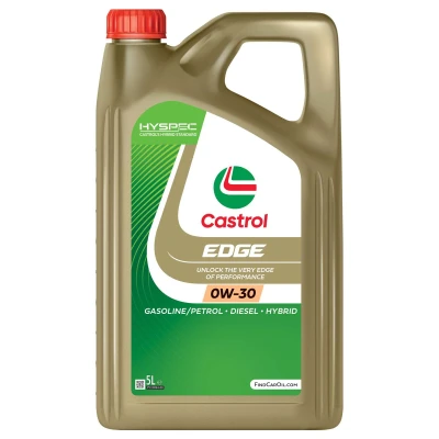 Imagem de Castrol EDGE 0W 30 5l Óleo do motor 15F642 BMW: 3 Sedan, Touring, 1 Hatchback, MERCEDES BENZ: Classe A, C T modell