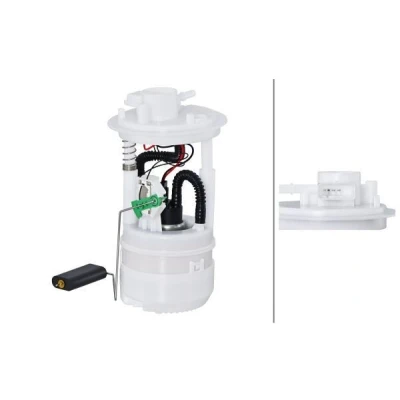 Imagem de HELLA 8TF 358 106 161 Unidade de alimentação combustível com junta, sensor nível elétrico FIAT: Punto II Hatchback