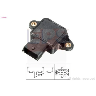 Imagem de EPS 1.995.086 Sensor de Posição Borboleta Made in Italy OE Equivalent OPEL: Corsa B Hatchback, Astra G Cabrio, CC, NISSAN: MICRA 2