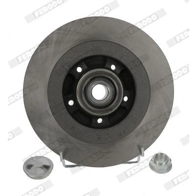 Imagem de FERODO PREMIER DDF2185 1 Disco de travão 290 11 5 114,3 cheio com anel sensor do ABS, o rolamento da roda RENAULT: GRAND SCENIC 3
