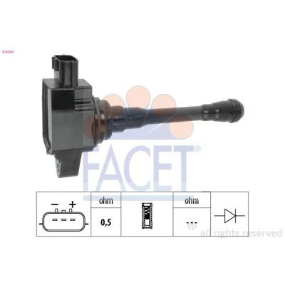 Imagem de FACET 9.6543 Bobina de ignição