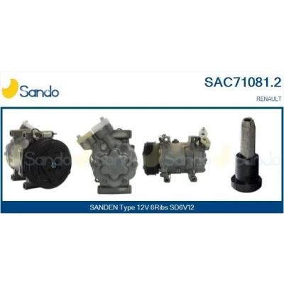 Imagem de SANDO 6015215.1 Motor de arranque 12V 1,50kW 11, 12 CPS0078 M8 65mm PEUGEOT: 206 Hatchback, 307 206+ CITROËN: C4 I Hatchback