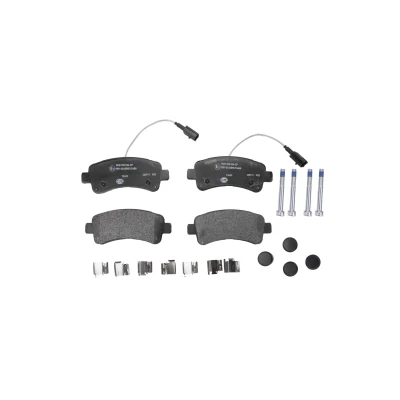 Imagem de HELLA 8DB 355 024 871 Jogo de pastilhas para travão disco incl. contacto aviso desgaste com parafusos pinça acessórios