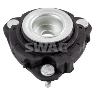 Imagem de SWAG 50 91 9832 Suporte de apoio do conjunto mola / amortecedor Eixo dianteiro sem rolamentos esferas Borracha FORD: MONDEO 3 Kombi