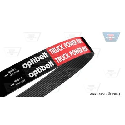 Imagem de Optibelt 9 PK 2100 TM Correia trapezoidal estriada EPDM (borracha de etileno propileno dieno) TruckPOWER RBK