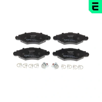 Imagem de OPTIMAL BP 64320 Jogo de pastilhas para travão disco Eixo dianteiro PEUGEOT: 206 Hatchback, Van, 306 Hatchback