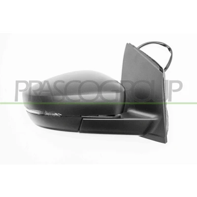 Imagem de Espelho retrovisor Prasco VG0237135P à direita preto elétrico aquecível, convexo VOLKSWAGEN: Polo V Hatchback