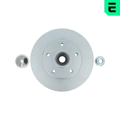 Imagem de OPTIMAL 702983BS5 Disco de travão 260 8 5/5 cheio revestido com o rolamento da roda integrado, anel sensor magnético integrado