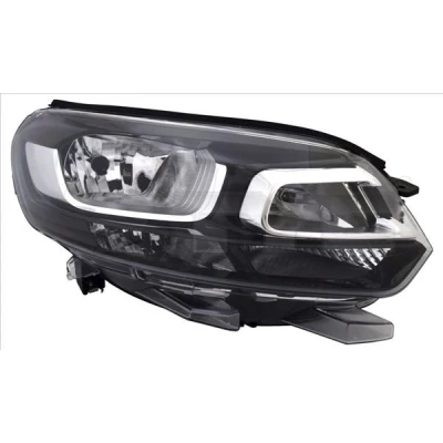 Imagem de TYC 20 16490 16 9 Farol Principal esquerda LED com luz de circulação diurna para pela direita LED, motor elétrico
