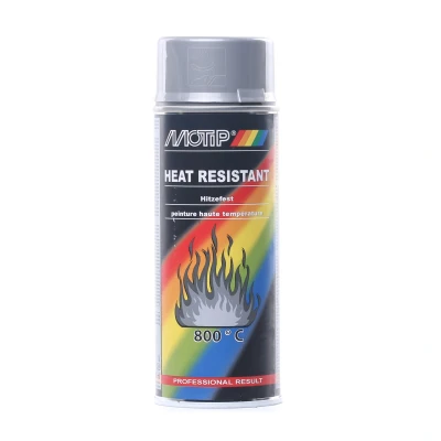 Imagem de MOTIP 04032 Tinta para motores / silenciadores Kompakt green glossy 400 ml côr de prata