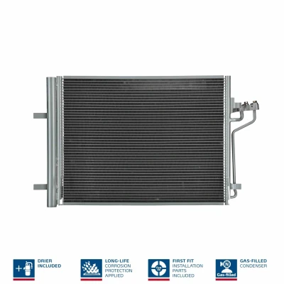 Imagem de NISSENS 940398 Condensador com secador Alumínio 603 R 134a FORD: FOCUS 3 Turnier